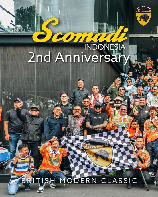 Scomadi recently marked its two-year anniversary in Jakarta